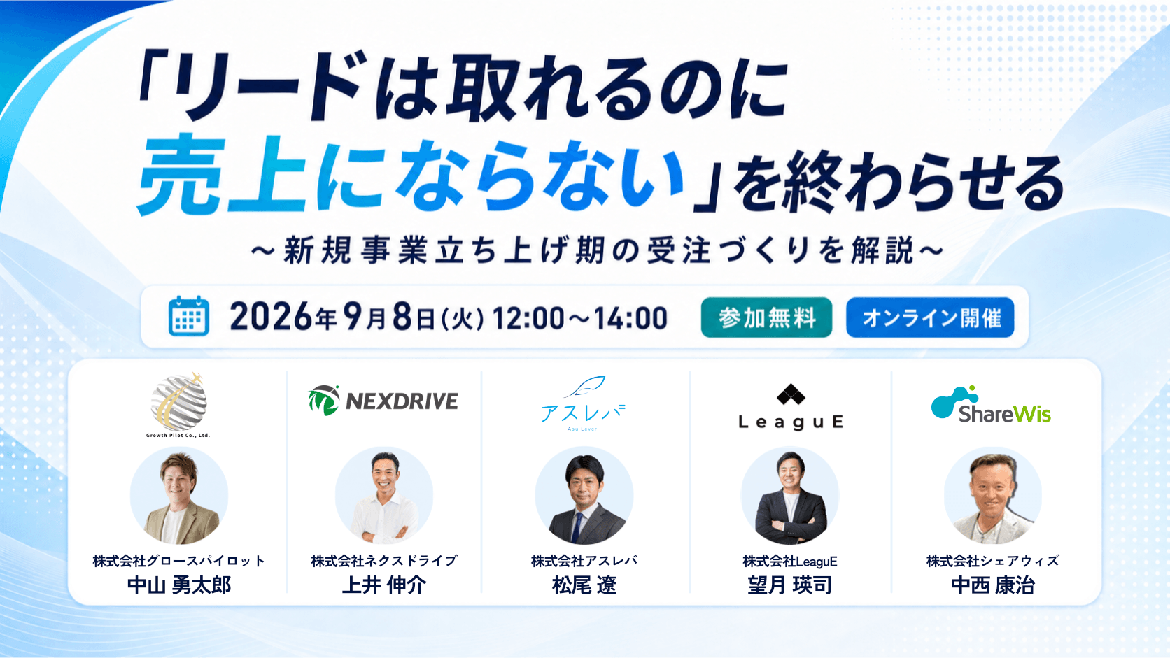「リードは取れるのに売上にならない」を終わらせる 〜新規事業立ち上げ期の受注づくりを解説〜